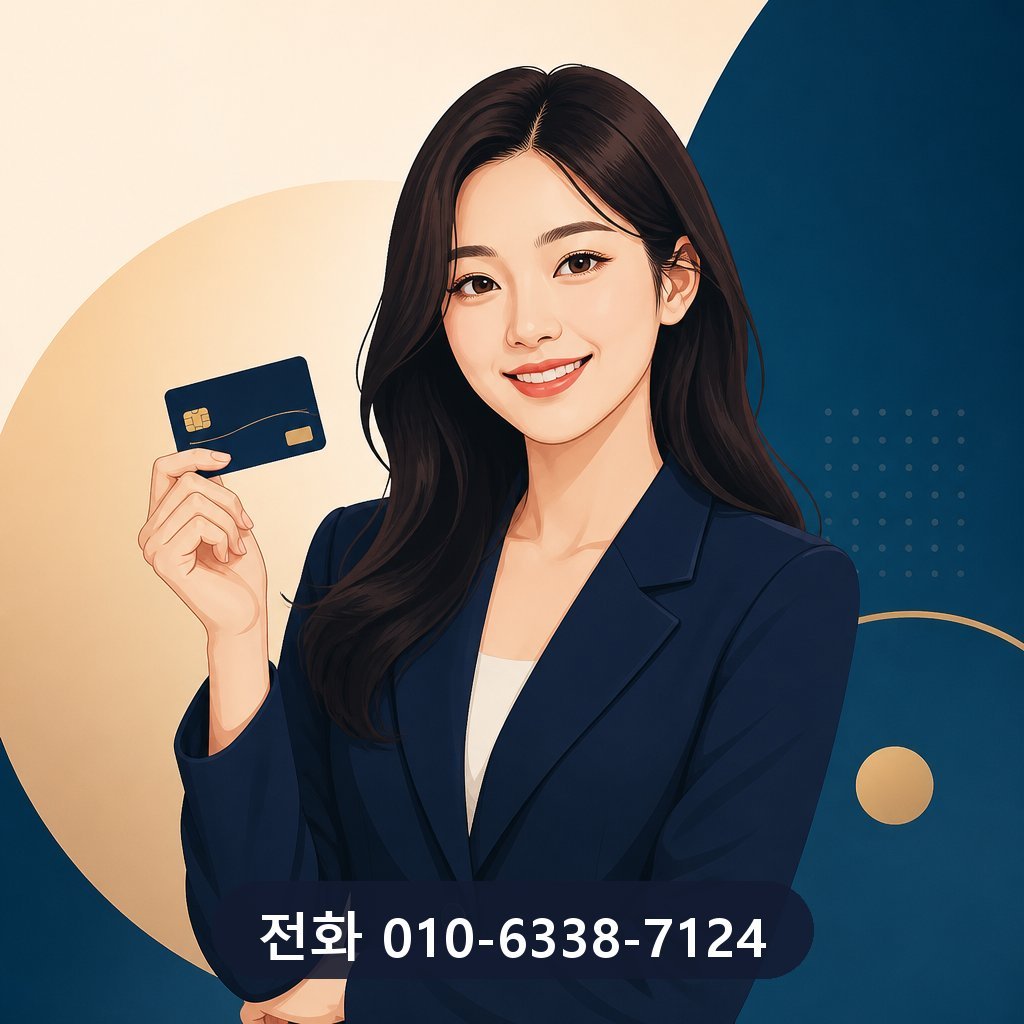 신한카드 카드깡 업체 대표 이미지 · 문의 010-6338-7124